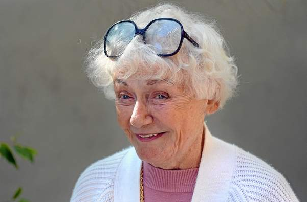 The coolest landlady ever. (Photo by Michael Owen Baker/L.A. Daily News) 