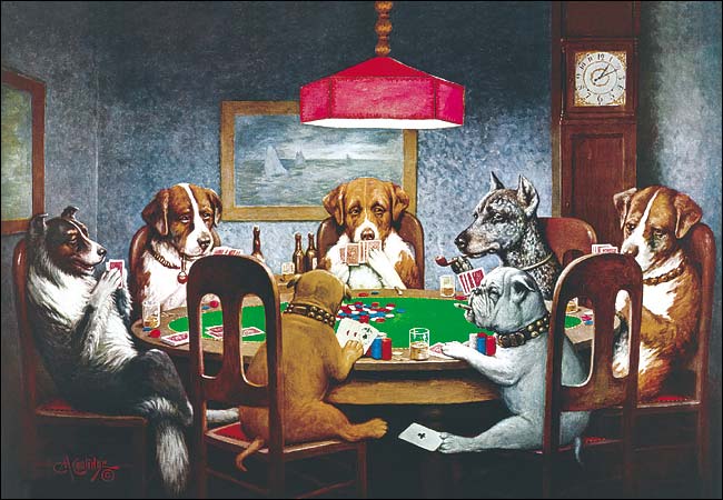 dogs poker 1