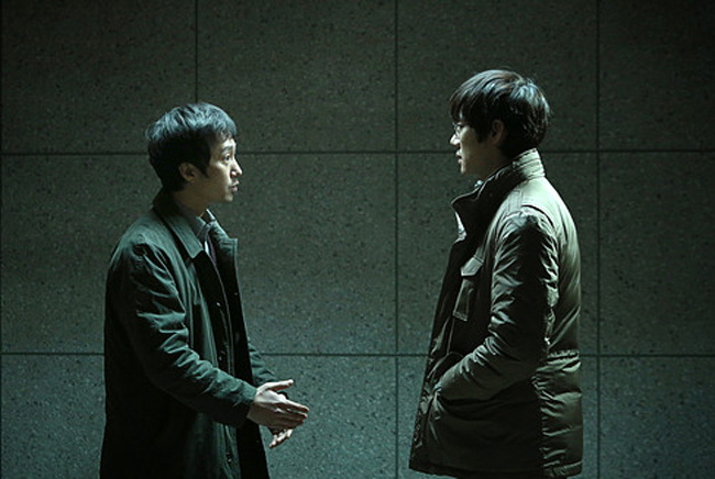 Still from The Whistleblower, the film based on Dr. Hwang's scandal. Image via The Wall Street Journal