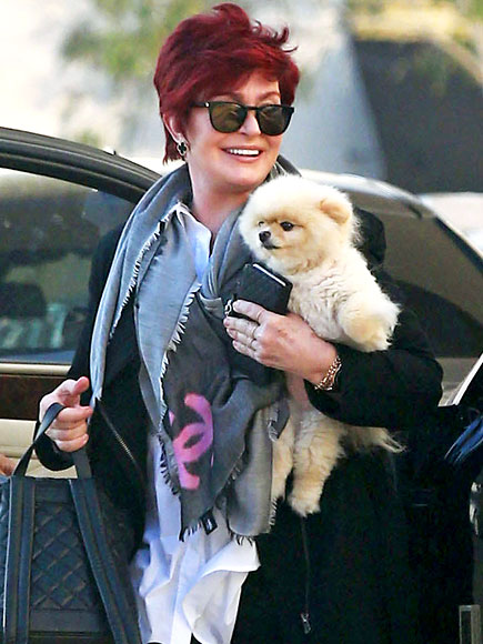 Semi-Exclusive... Sharon Osbourne Out Shopping At Barneys New York