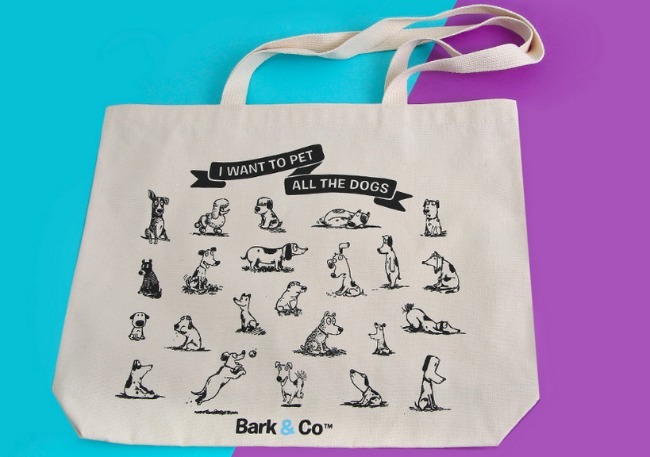 barkshop bag all the dogs tote