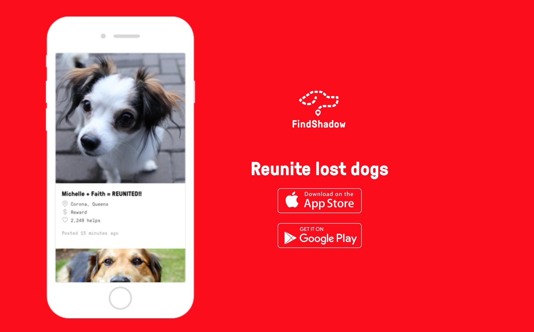 FindShadow lost pets app