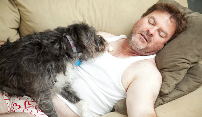 stressed-man-and-his-dog