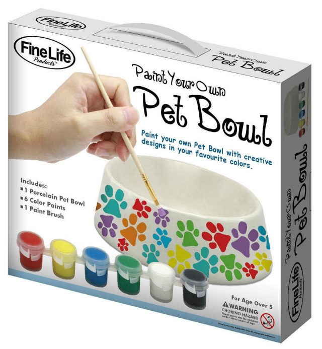 Paint Your Own Pet Bowl