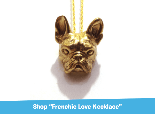 Frenchie Love Necklace
