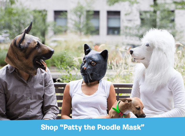 Patty the Poodle Mask