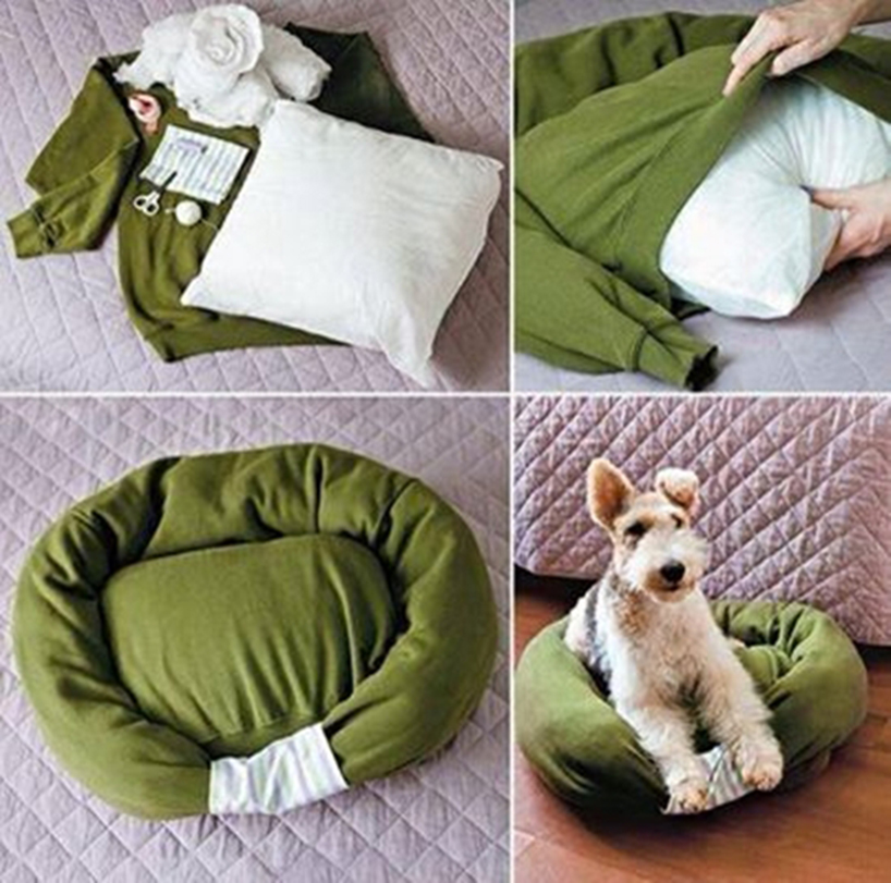 Save big by making a DIY dog bed for your pup!