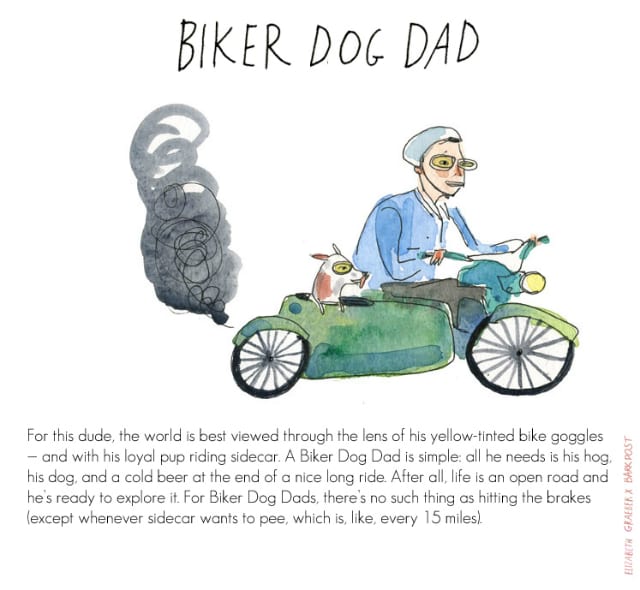 Biker Dog Dad