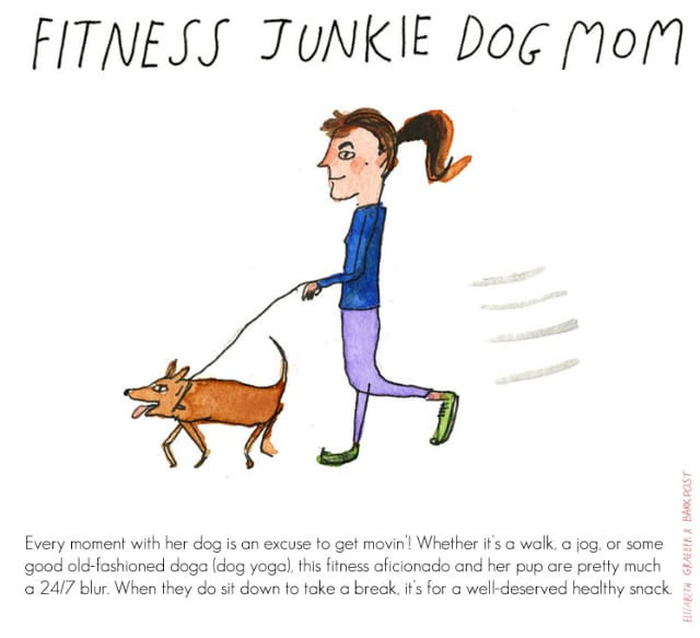 Fitness Junkie Dog Mom