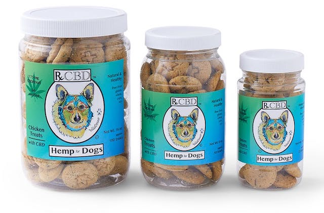 Bark Chicken CBD Treats for dog with joint pain