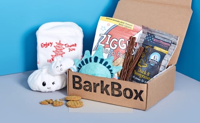 What comes in a new york city themed barkbox