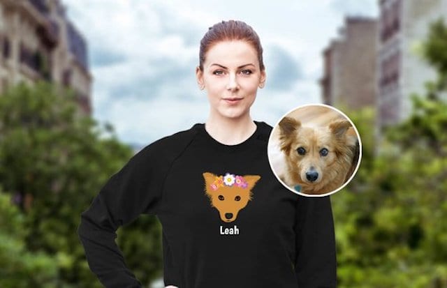 Custome Dog Sweatshirt