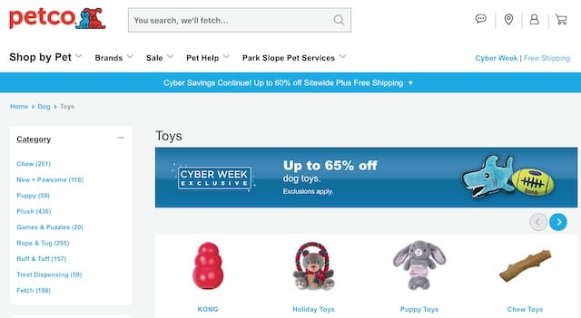 Petco Buy Toys Online