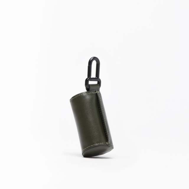 black waste bag holder