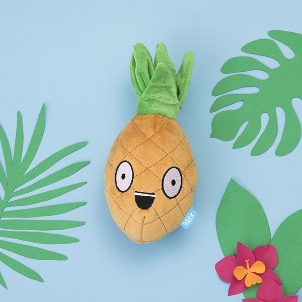 penny pineapple dog toy