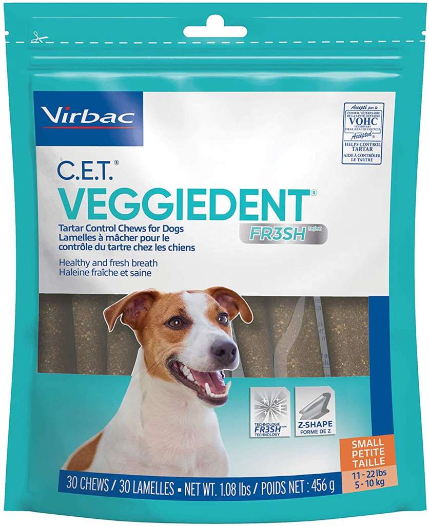 Virbac Veggiedent dental chews