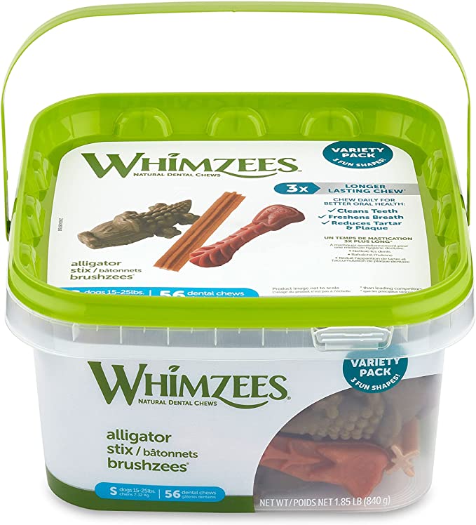 Whimzees all natural dental chews