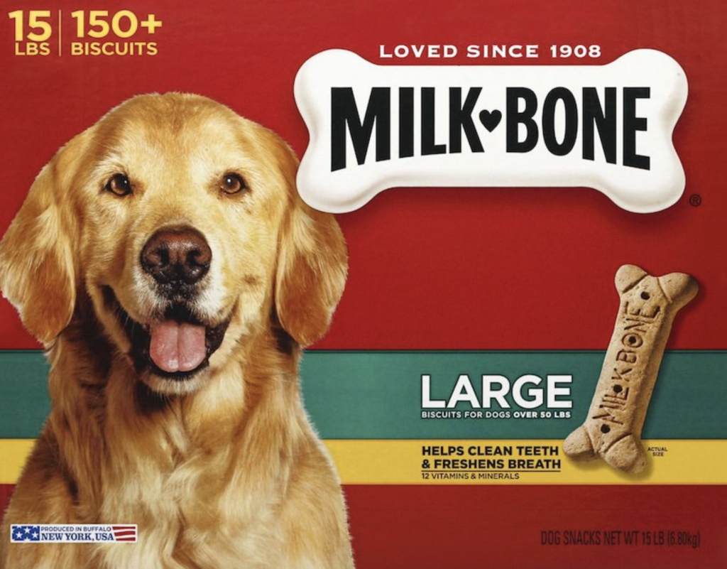 box of milk bones
