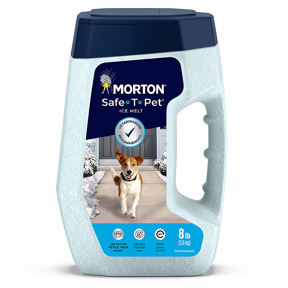 Morton brand pet safe ice melt