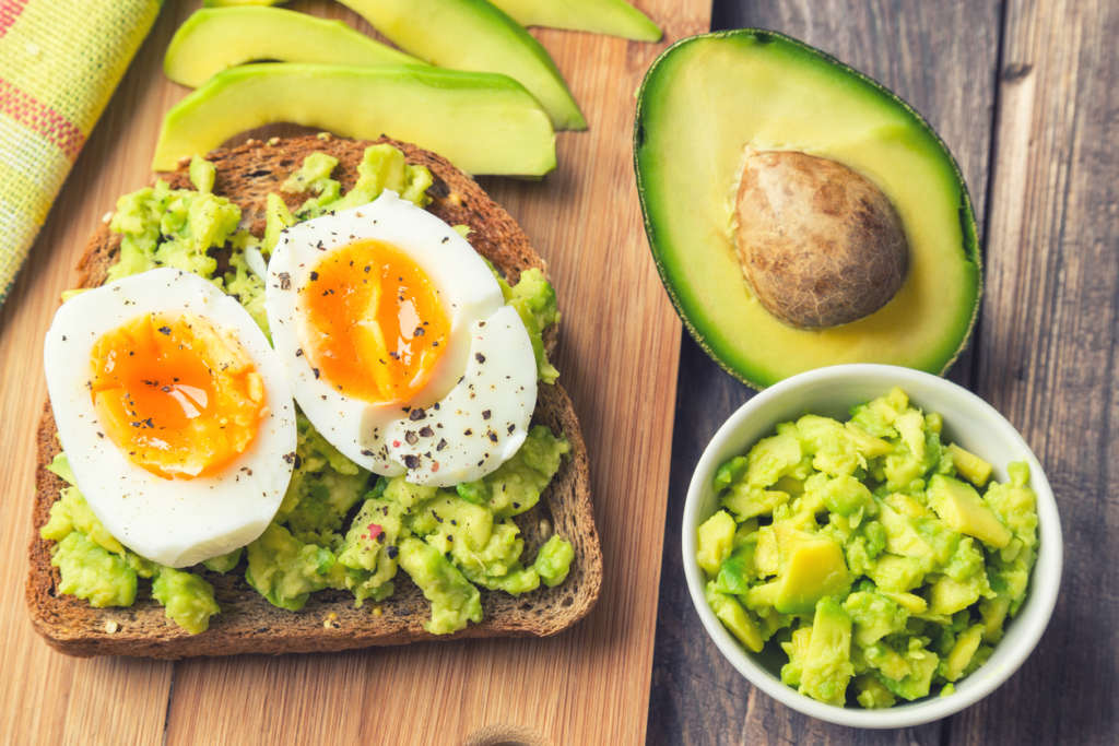 picture of avocado toast with an egg