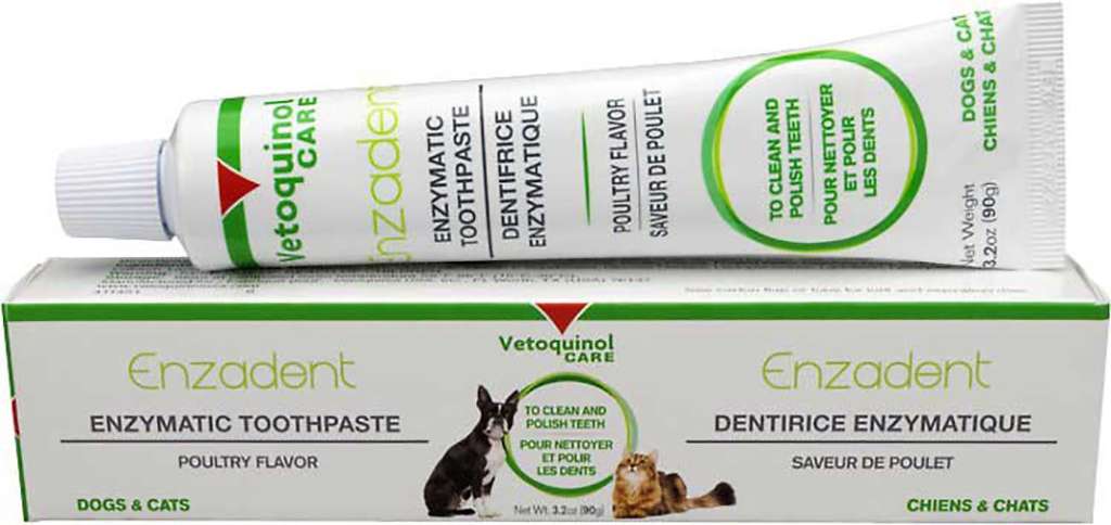 Vetoquinol Enzadent Enzymatic Dog & Cat-Safe Toothpaste