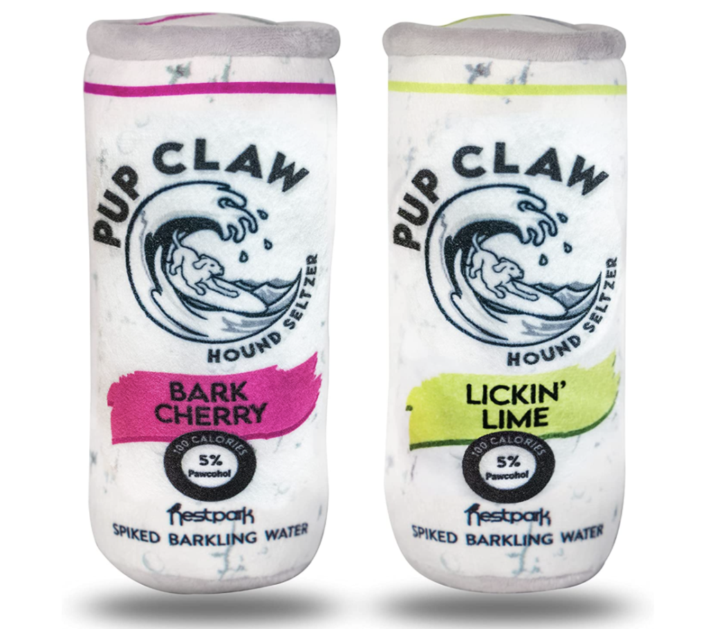 White Claw dog toy from nest pup