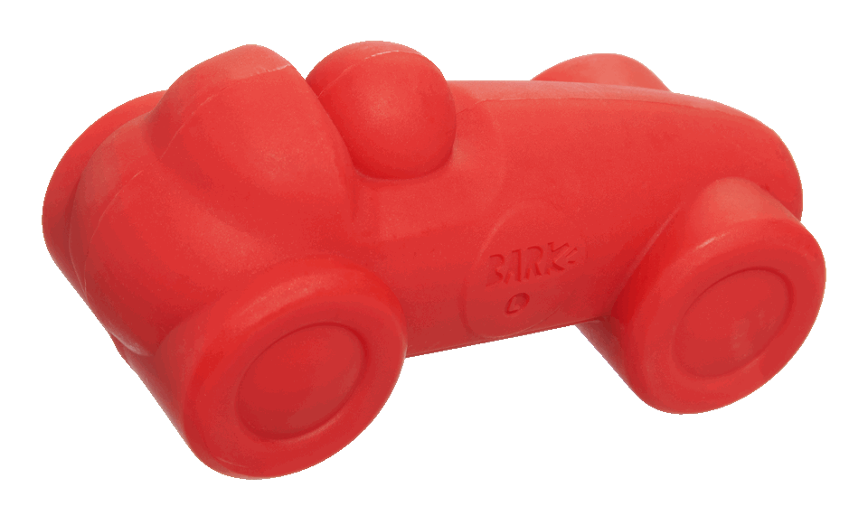 grrand prix dog toy from Italy themed Super Chewer Box