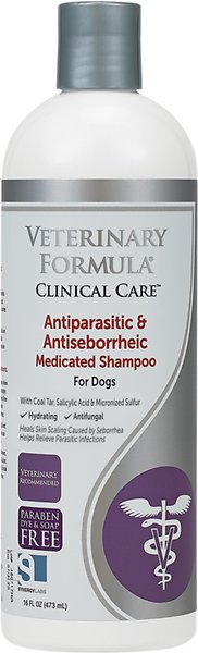 Veterinary Formula Clinical Care Antiparasitic & Antiseborrheic Dog Shampoo