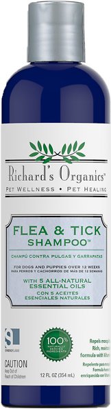 Richard's Organics Flea And Tick Shampoo 