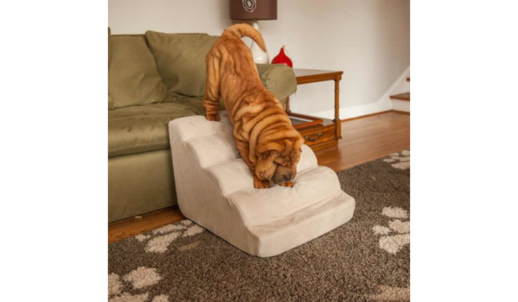 Snoozer - Scalloped Dog Stairs/Ramp