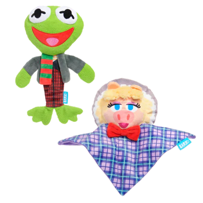 kermit and miss piggy dog toys